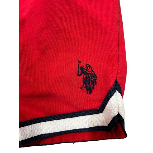 U.S. Polo Assn. Boy's Stripe Terry Shorts, Size Large 10-12 - Picture 3 of 6